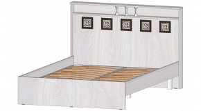 КОСТА-РИКА Кровать 1400 с основанием (анкор светлый) в Губахе - gubaha.ok-mebel.com | фото