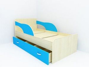 Кровать Кроха-2 (Максимка) с ящиком в Губахе - gubaha.ok-mebel.com | фото 8