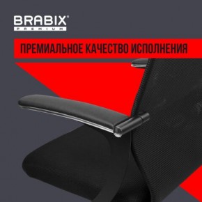 Кресло BRABIX PREMIUM "Ultimate EX-801" хром, плотная двойная сетка Х2, черное, 532917 в Губахе - gubaha.ok-mebel.com | фото 3