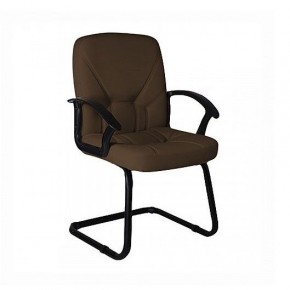 Кресло ЧИП ультра 365 (коричневый) на полозьях в Губахе - gubaha.ok-mebel.com | фото 1