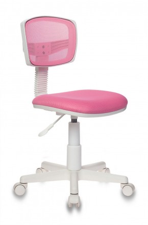 Кресло детское Бюрократ CH-W299/PK/TW-13A розовый в Губахе - gubaha.ok-mebel.com | фото 1