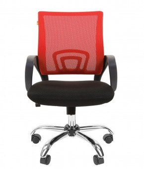 Кресло для оператора CHAIRMAN 696 хром (ткань TW-11/сетка TW-69) в Губахе - gubaha.ok-mebel.com | фото 2