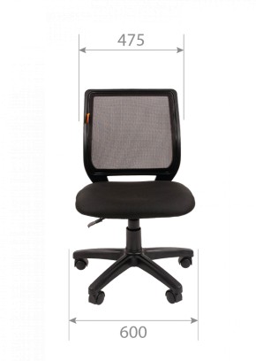 Кресло для оператора CHAIRMAN 699 Б/Л (ткань стандарт/сетка TW-01) в Губахе - gubaha.ok-mebel.com | фото 6