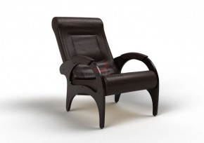Кресло для отдыха Римини 19-К-В (экокожа/венге) ВЕНГЕ в Губахе - gubaha.ok-mebel.com | фото 1