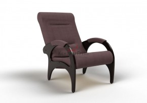 Кресло для отдыха Римини 19-Т-КМ (ткань/венге) КОФЕ С МОЛОКОМ в Губахе - gubaha.ok-mebel.com | фото