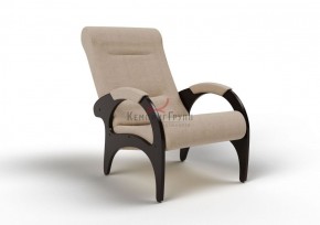 Кресло для отдыха Римини 19-Т-П (ткань/венге) ПЕСОК в Губахе - gubaha.ok-mebel.com | фото