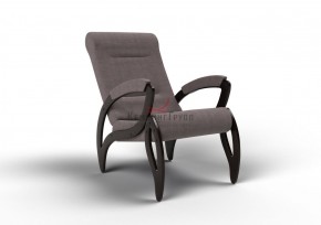 Кресло для отдыха Зельден 20-Т-ГР (ткань/венге) ГРАФИТ в Губахе - gubaha.ok-mebel.com | фото