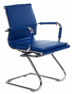Кресло для посетителя Бюрократ CH-993-Low-V/blue синий в Губахе - gubaha.ok-mebel.com | фото