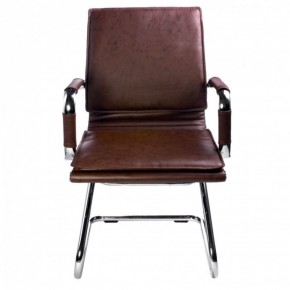 Кресло для посетителя Бюрократ CH-993-Low-V/Brown коричневый в Губахе - gubaha.ok-mebel.com | фото 4