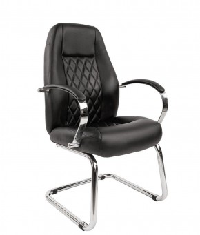 Кресло для посетителя CHAIRMAN 950 V Черное в Губахе - gubaha.ok-mebel.com | фото