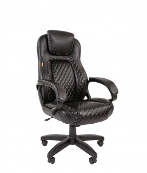 Кресло для руководителя  CHAIRMAN 432 (Экокожа черная) в Губахе - gubaha.ok-mebel.com | фото