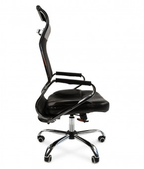 Кресло для руководителя CHAIRMAN 700 (Сетка) Черное в Губахе - gubaha.ok-mebel.com | фото 3