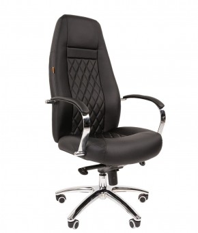 Кресло для руководителя CHAIRMAN 950 (Экокожа) Черное в Губахе - gubaha.ok-mebel.com | фото