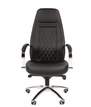 Кресло для руководителя CHAIRMAN 950 (Экокожа) Черное в Губахе - gubaha.ok-mebel.com | фото 2