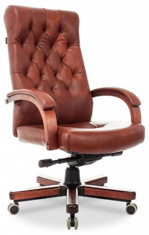 Кресло для руководителя T-9928WALNUT/CHOK в Губахе - gubaha.ok-mebel.com | фото 1