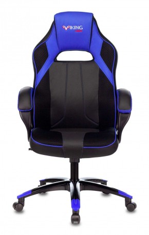 Кресло игровое Бюрократ VIKING 2 AERO BLUE черный/синий в Губахе - gubaha.ok-mebel.com | фото 2