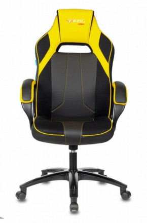Кресло игровое Бюрократ VIKING 2 AERO YELLOW черный/желтый в Губахе - gubaha.ok-mebel.com | фото 2