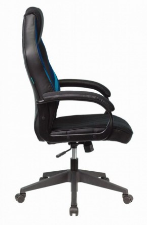 Кресло игровое Бюрократ VIKING 3 AERO BLUE черный/синий в Губахе - gubaha.ok-mebel.com | фото 3