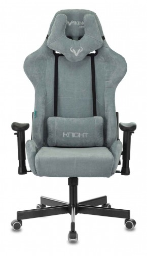 Кресло игровое Бюрократ VIKING KNIGHT LT28 FABRIC серо-голубой в Губахе - gubaha.ok-mebel.com | фото 3
