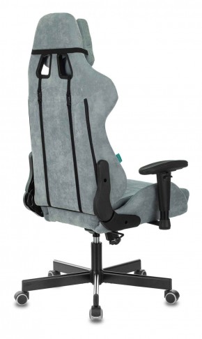 Кресло игровое Бюрократ VIKING KNIGHT LT28 FABRIC серо-голубой в Губахе - gubaha.ok-mebel.com | фото 7