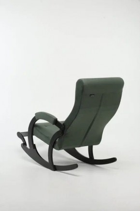 Кресло-качалка МАРСЕЛЬ 33-Т-AG (зеленый) в Губахе - gubaha.ok-mebel.com | фото 2