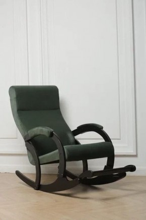 Кресло-качалка МАРСЕЛЬ 33-Т-AG (зеленый) в Губахе - gubaha.ok-mebel.com | фото 3