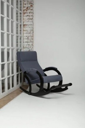 Кресло-качалка МАРСЕЛЬ 33-Т-AN (темно-синий) в Губахе - gubaha.ok-mebel.com | фото 3