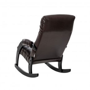 Кресло-качалка Модель 67 Венге, к/з Vegas Lite Amber в Губахе - gubaha.ok-mebel.com | фото 4