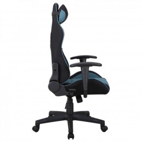 Кресло компьютерное BRABIX "GT Racer GM-100" (черное/голубое) 531818 в Губахе - gubaha.ok-mebel.com | фото 3