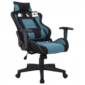 Кресло компьютерное BRABIX "GT Racer GM-100" (черное/голубое) 531818 в Губахе - gubaha.ok-mebel.com | фото 4