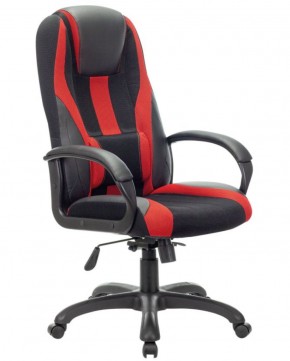 Кресло компьютерное BRABIX PREMIUM "Rapid GM-102" (экокожа/ткань, черное/красное) 532107 в Губахе - gubaha.ok-mebel.com | фото