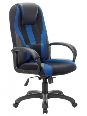 Кресло компьютерное BRABIX PREMIUM "Rapid GM-102" (экокожа/ткань, черное/синее) 532106 в Губахе - gubaha.ok-mebel.com | фото 1
