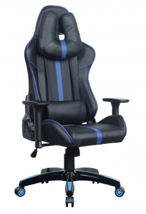 Кресло компьютерное BRABIX "GT Carbon GM-120" (черное/синее) 531930 в Губахе - gubaha.ok-mebel.com | фото