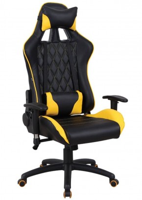 Кресло компьютерное BRABIX "GT Master GM-110" (черное/желтое) 531927 в Губахе - gubaha.ok-mebel.com | фото 1