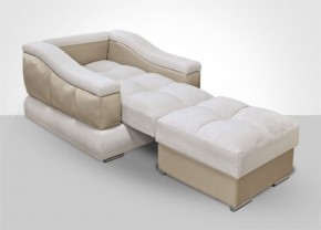 Кресло-кровать + Пуф Голливуд (ткань до 300) НПБ в Губахе - gubaha.ok-mebel.com | фото 4
