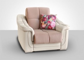 Кресло-кровать + Пуф Кристалл (ткань до 300) НПБ в Губахе - gubaha.ok-mebel.com | фото