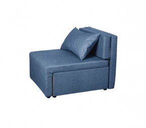 Кресло-кровать Милена (синий) Велюр в Губахе - gubaha.ok-mebel.com | фото