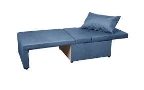 Кресло-кровать Милена (синий) Велюр в Губахе - gubaha.ok-mebel.com | фото 4