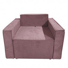 Кресло-кровать Принц КК1-ВР (велюр розовый) в Губахе - gubaha.ok-mebel.com | фото