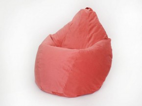 Кресло-мешок Груша Малое (700*900) Велюр "Однотон" в Губахе - gubaha.ok-mebel.com | фото 4