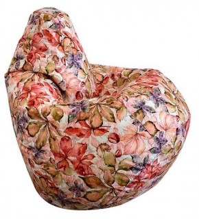 Кресло-мешок Цветы L в Губахе - gubaha.ok-mebel.com | фото