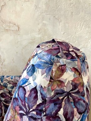 Кресло-мешок Цветы XL в Губахе - gubaha.ok-mebel.com | фото 2