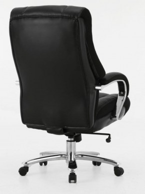 Кресло офисное BRABIX PREMIUM "Bomer HD-007" (рециклированная кожа, хром, черное) 531939 в Губахе - gubaha.ok-mebel.com | фото 4