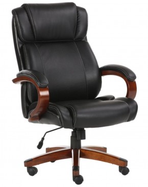 Кресло офисное BRABIX PREMIUM "Magnum EX-701" (дерево, рециклированная кожа, черное) 531827 в Губахе - gubaha.ok-mebel.com | фото