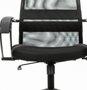 Кресло офисное BRABIX PREMIUM "Stalker EX-608 PL" (ткань-сетка/кожзам, черное) 532090 в Губахе - gubaha.ok-mebel.com | фото 5