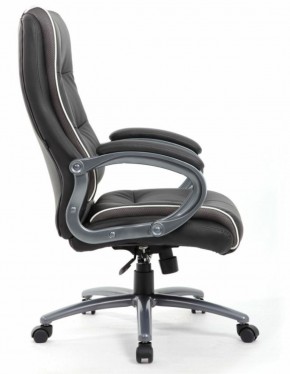 Кресло офисное BRABIX PREMIUM "Strong HD-009" (экокожа черная, ткань серая) 531945 в Губахе - gubaha.ok-mebel.com | фото 3
