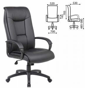 Кресло офисное BRABIX PREMIUM "Work EX-513" (экокожа, черное) 531943 в Губахе - gubaha.ok-mebel.com | фото 2
