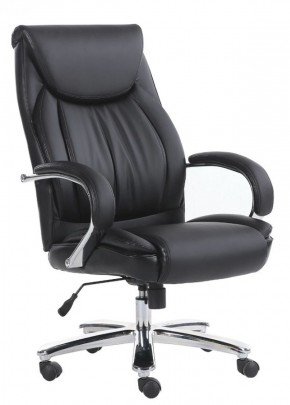 Кресло офисное BRABIX "Advance EX-575" (хром/экокожа/черное) 531825 в Губахе - gubaha.ok-mebel.com | фото 1