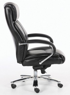 Кресло офисное BRABIX "Direct EX-580" (хром/рециклированная кожа/черное) 531824 в Губахе - gubaha.ok-mebel.com | фото 3