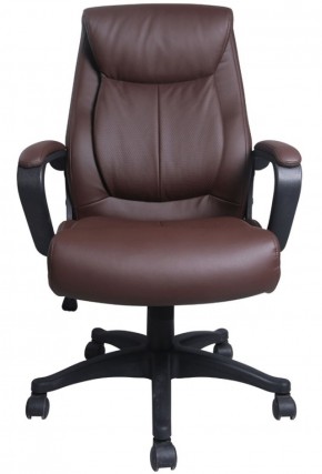 Кресло офисное BRABIX "Enter EX-511" (экокожа/коричневая) 531163 в Губахе - gubaha.ok-mebel.com | фото 3